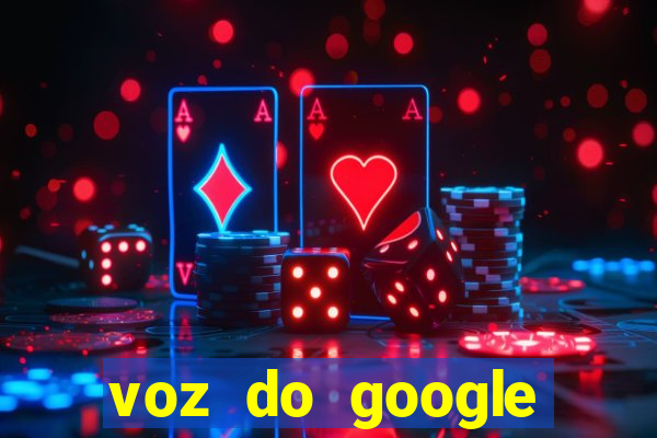 voz do google tradutor homem